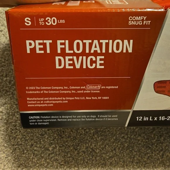 Coleman Small Pet Flotation Device - Picture 4 of 6